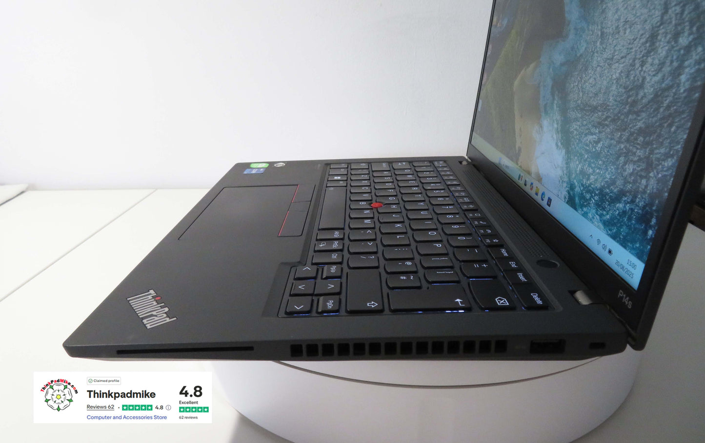 Lenovo ThinkPad P14s i7 1260P **12 Core** 32GB RAM 512GB SSD IPS NVIDIA T550 WIN11 (1192)