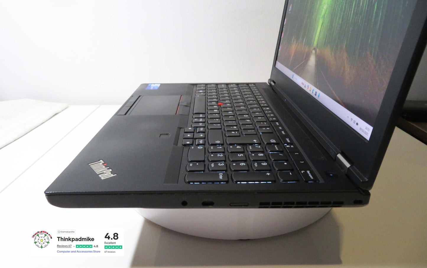 Lenovo ThinkPad P53 i7 *HEX CORE* 9850H 2.6Ghz 40GB RAM 512GB + 512GB IPS B\L KB NVIDIA T2000 (1220)