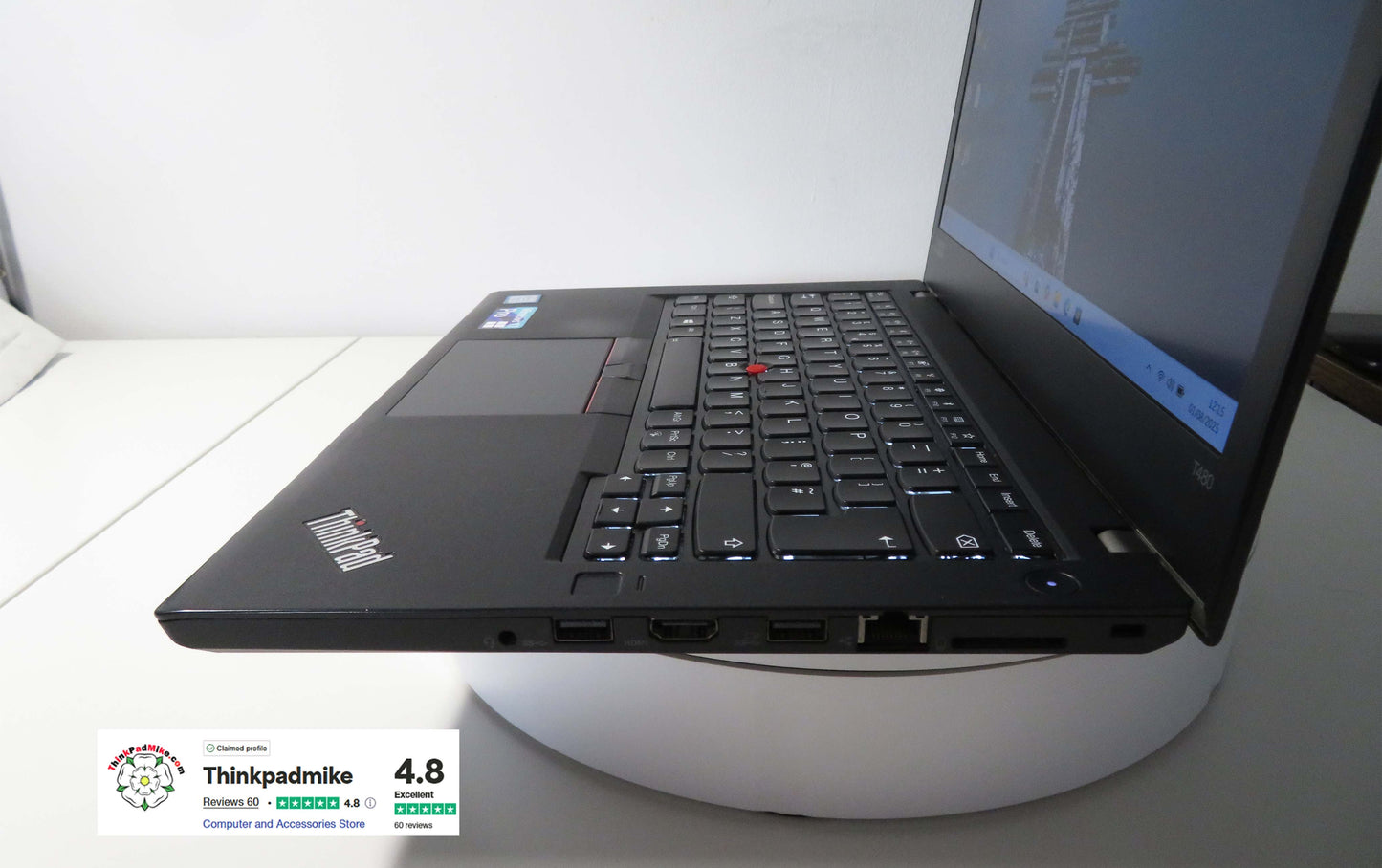 Lenovo ThinkPad T480 i7 8550U 32GB RAM 256GB SSD IPS SCREEN B\L KB (1179)