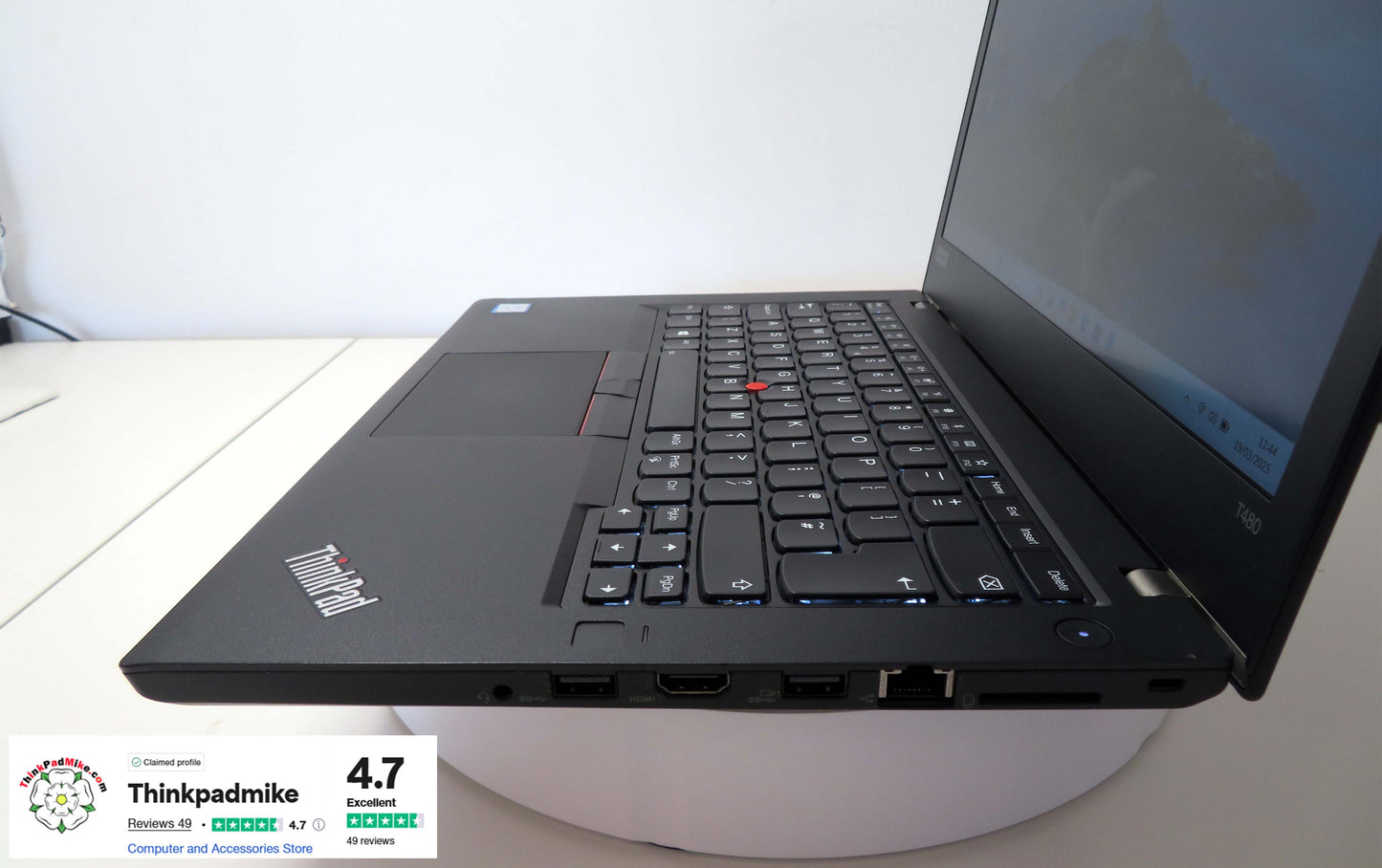 Lenovo ThinkPad T480 i7 8550U 64GB RAM 256GB+256GB SSDs IPS FHD SCREEN B\L KB (1121)