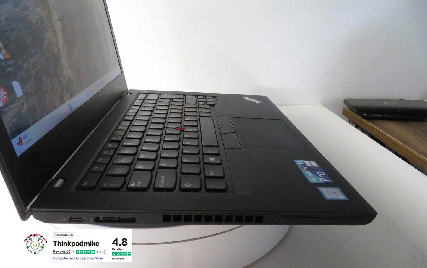 Lenovo ThinkPad T480 i5 8250U 16GB RAM 256GB SSD IPS SCREEN WIN11 (1183)