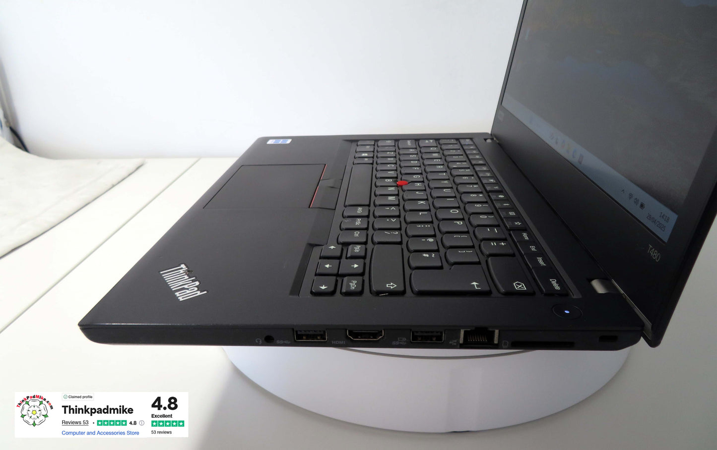Lenovo ThinkPad T480 i5 8250U 16GB RAM 256GB SSD IPS SCREEN WIN11 (1139)