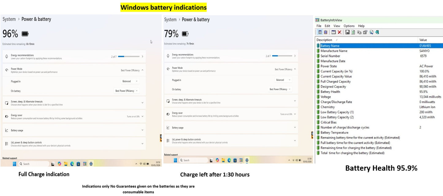 Lenovo ThinkPad P52 i7 *6 CORE* 8850H 2.6Ghz 32GB RAM 512GB SSD IPS B\L KB NVIDIA P1000 (1275)