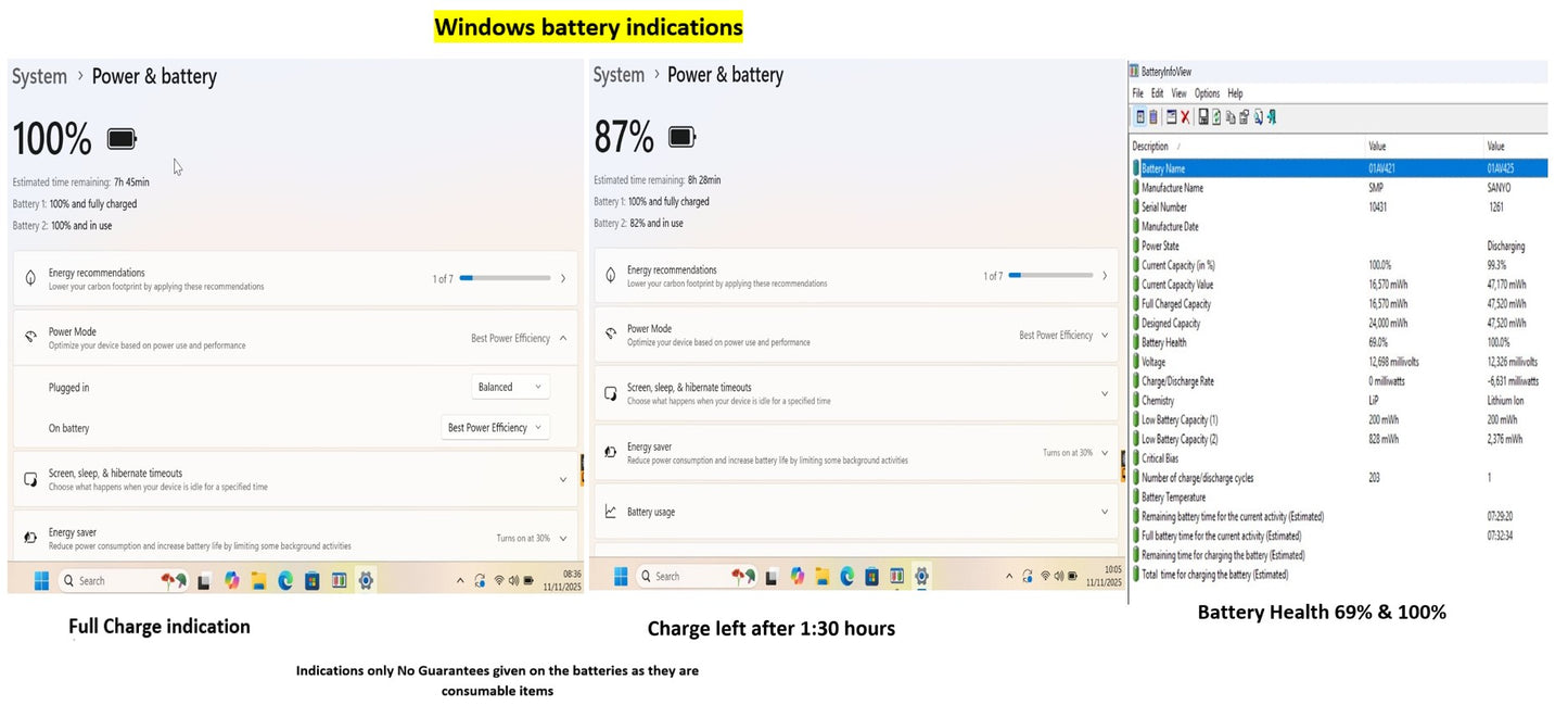 Lenovo ThinkPad T480 i7 8550U 32GB RAM 256GB SSD IPS SCREEN (1237)