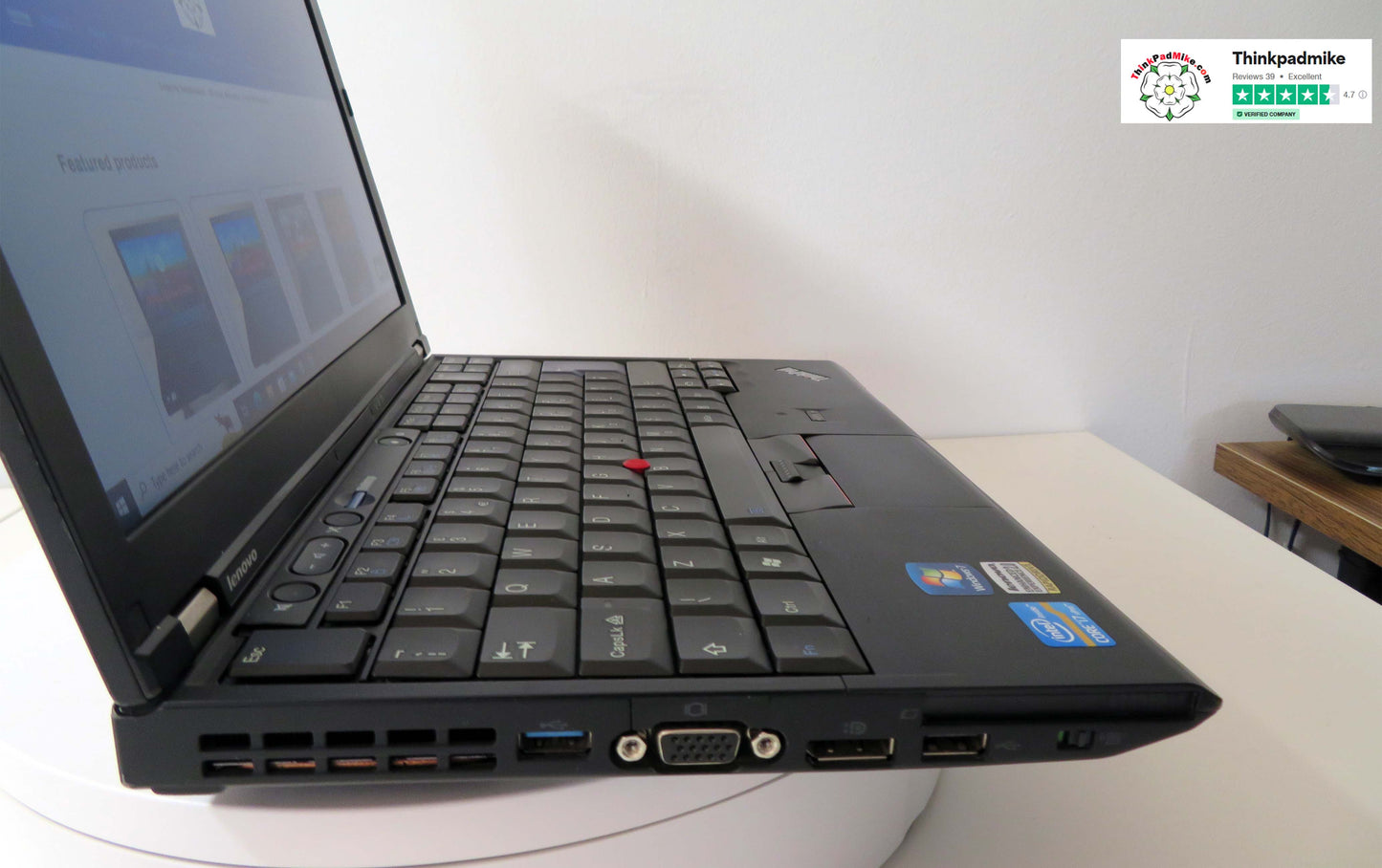 Lenovo ThinkPad x220 i7 2620M 2.7Ghz 16GB RAM 256GB SSD WIN10 (1049)