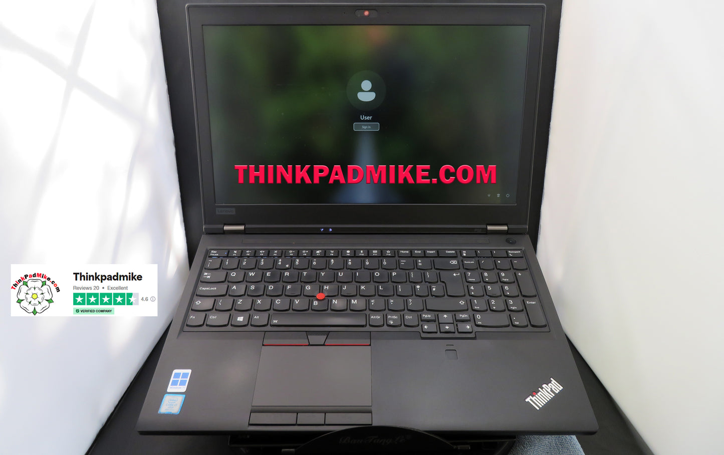 Lenovo ThinkPad P52 i7 *HEX CORE* 8850H 2.6Ghz 32GB RAM 512GB + 256B SSDs IPS B\L KB NVIDIA P2000 WIN11 (946)