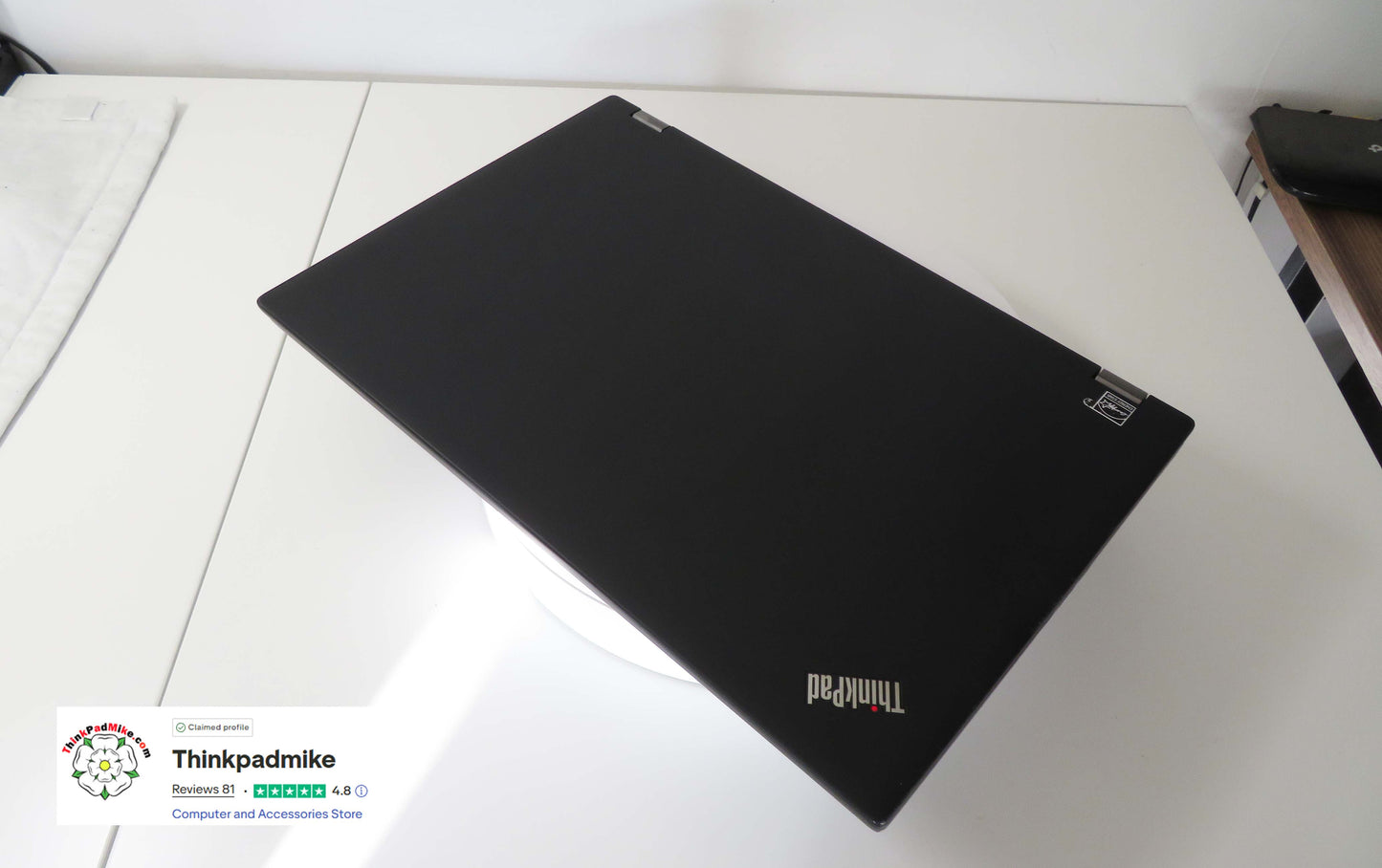 Lenovo ThinkPad P52 i7 *6 CORE* 8850H 2.6Ghz 32GB RAM 512GB SSD IPS B\L KB NVIDIA P1000 (1275)