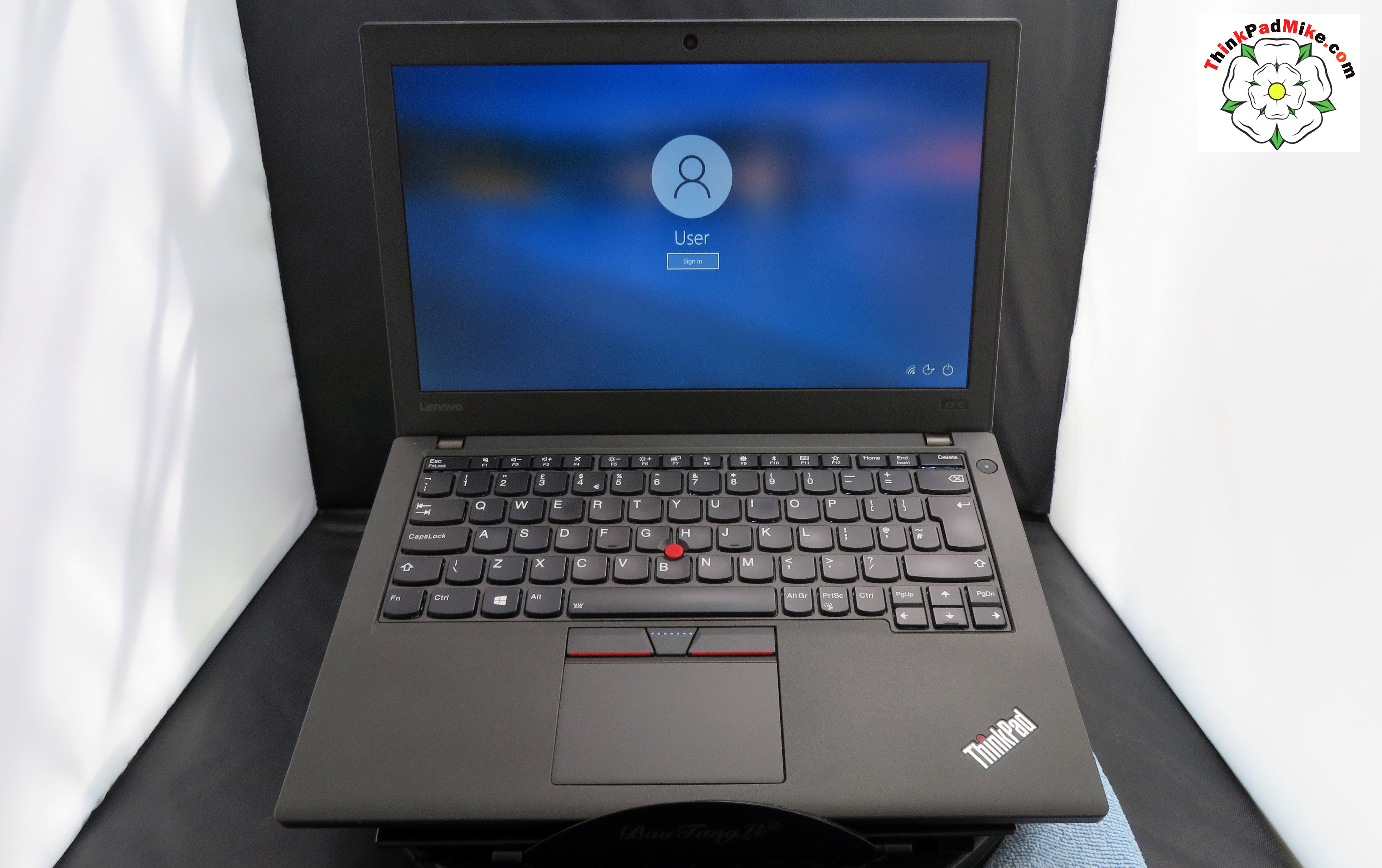 Lenovo ThinkPad x270 i5 6300U 2.4Ghz 8GB RAM 256GB SSD Backlit Keyboard  (586)