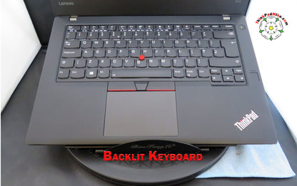 Lenovo ThinkPad T470 7500U i7 2.7Ghz 16GB RAM 256GB SSD IPS Screen B\L KB (626)