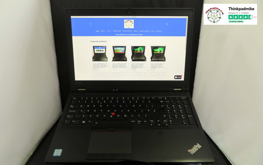 Lenovo ThinkPad P53 i7 *HEX CORE* 9750H 2.6Ghz 64GB RAM 256GB + 512GB IPS B\L KB NVIDIA T2000 WIN11 (972)