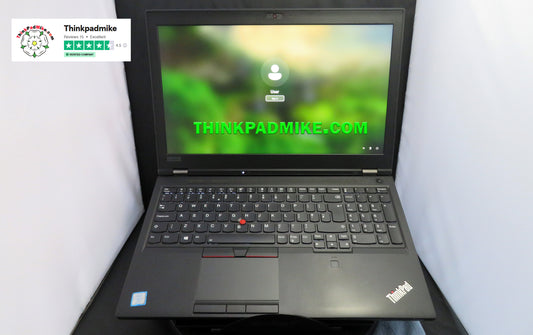 Lenovo ThinkPad P52 i7 *HEX CORE* 8850H 2.6Ghz 64GB RAM 512GB IPS B\L KB NVIDIA P2000 WIN11 (913)