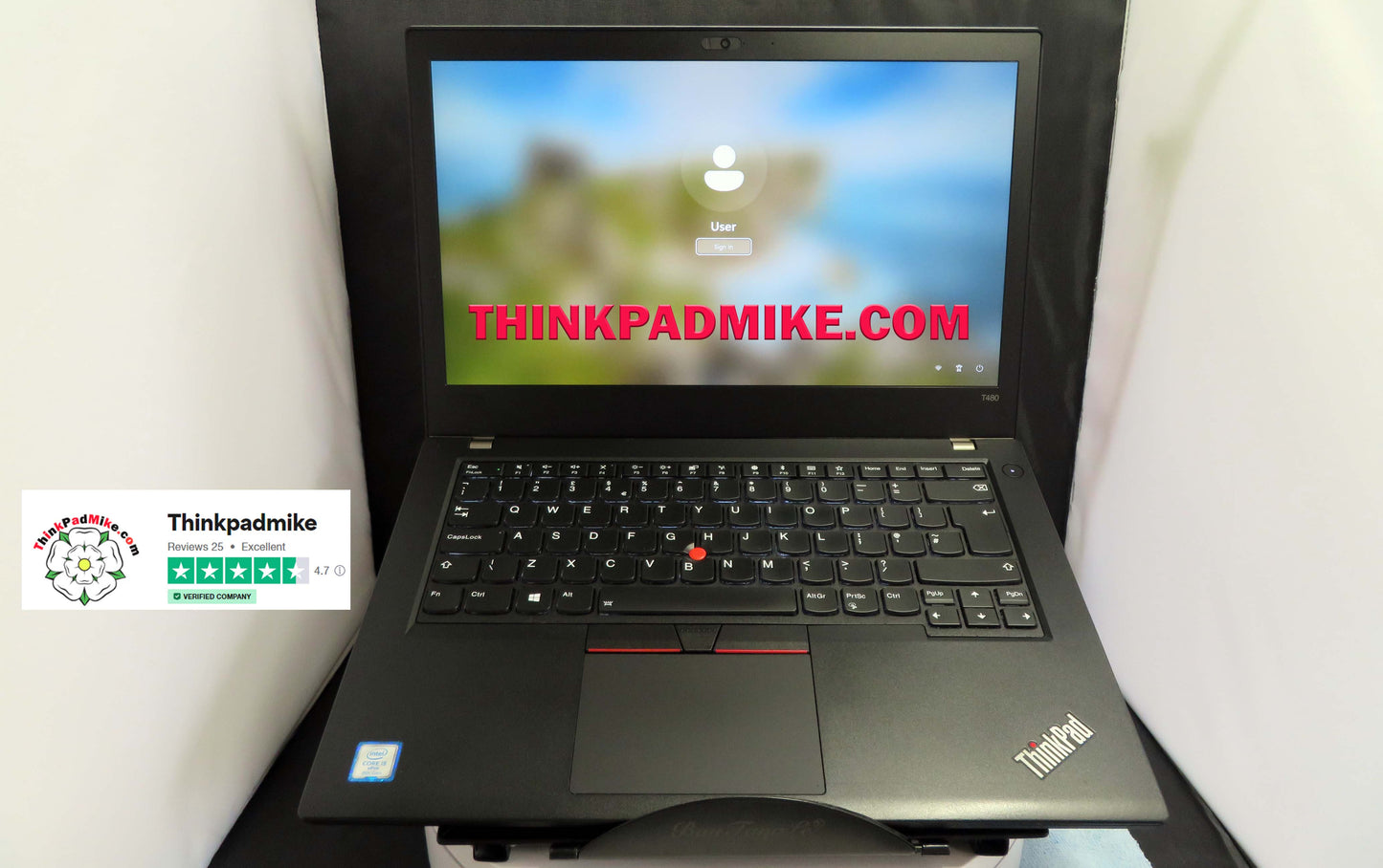 Lenovo ThinkPad T480 i5 8350U 16GB RAM 256GB SSD IPS SCREEN WIN11 (993)