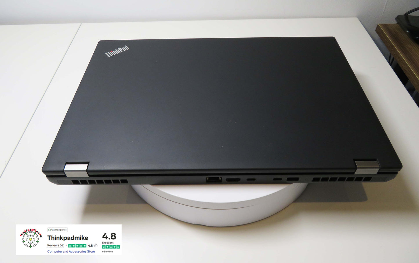 Lenovo ThinkPad P52 i7 *HEX CORE* 8750H 2.20Ghz 32GB RAM 256GB+512GB+256GB+500GB IPS B\L KB NVIDIA P1000 (1097)