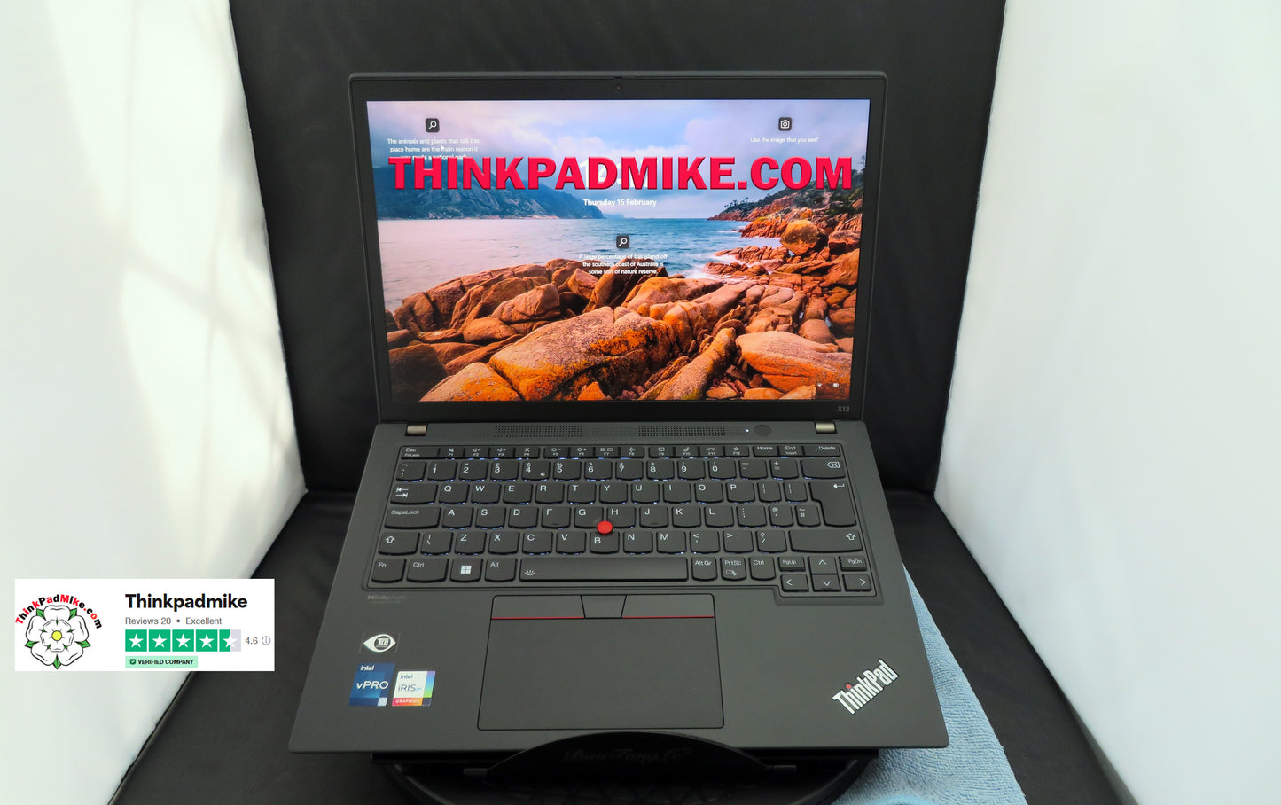 Lenovo ThinkPad x13 i7 2.2Ghz 1270P *12 Core* 16GB RAM 512GB SSD IPS Screen B\L KB (949)