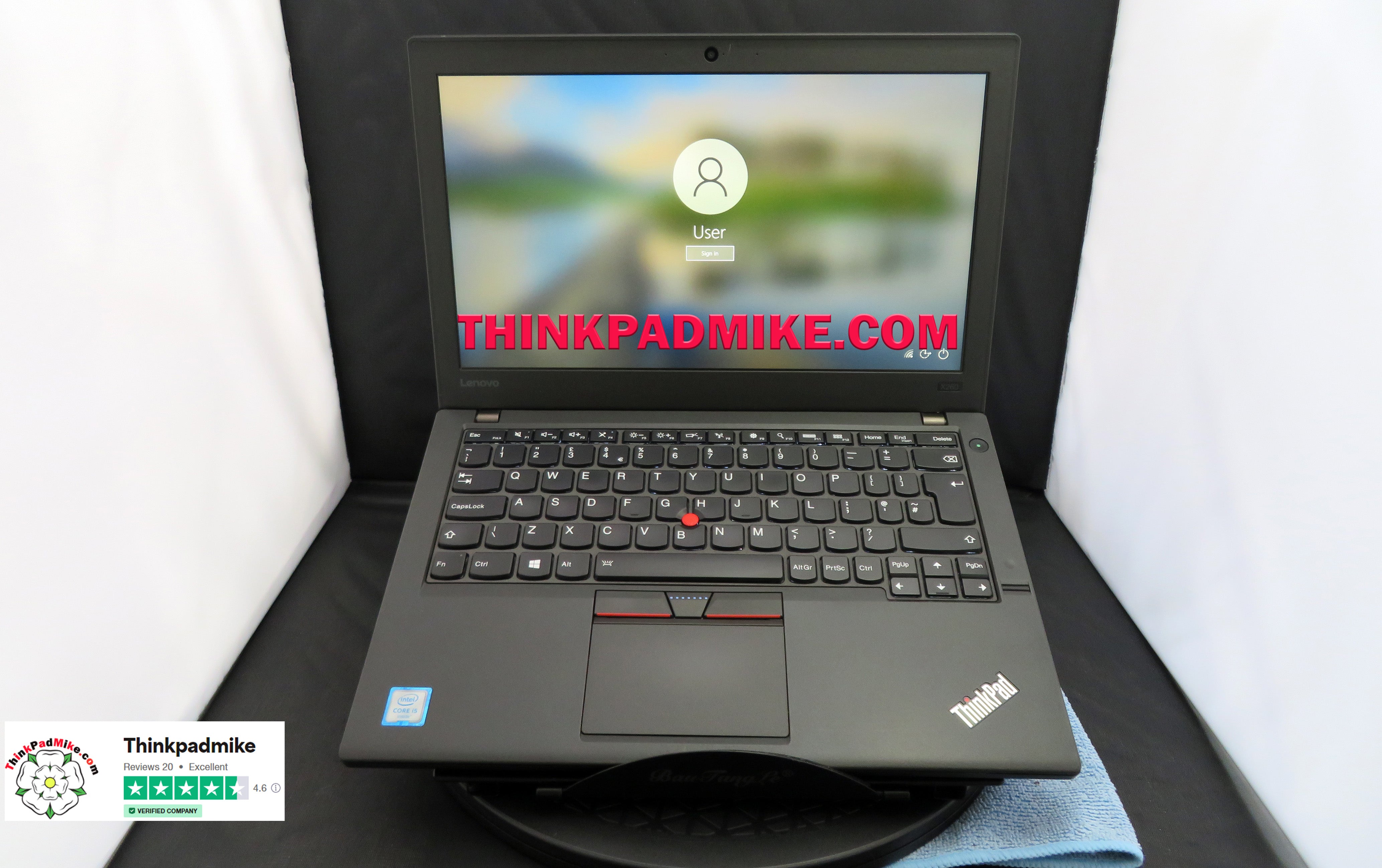 Lenovo ThinkPad x260 i5 2.3Ghz 8GB RAM 256GB SSD IPS FHD B\L KB –  ThinkPadMike