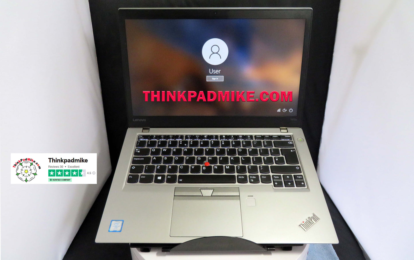 Lenovo ThinkPad T470s i7 7600U 2.8Ghz 16GB RAM 256GB SSD IPS Screen B\LKB (1007)