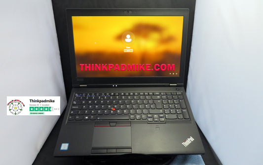 Lenovo ThinkPad P52 i7 *HEX CORE* 8850H 2.6Ghz 48GB RAM 512GB + 128B SSDs IPS B\L KB NVIDIA P2000 WIN11 (950)