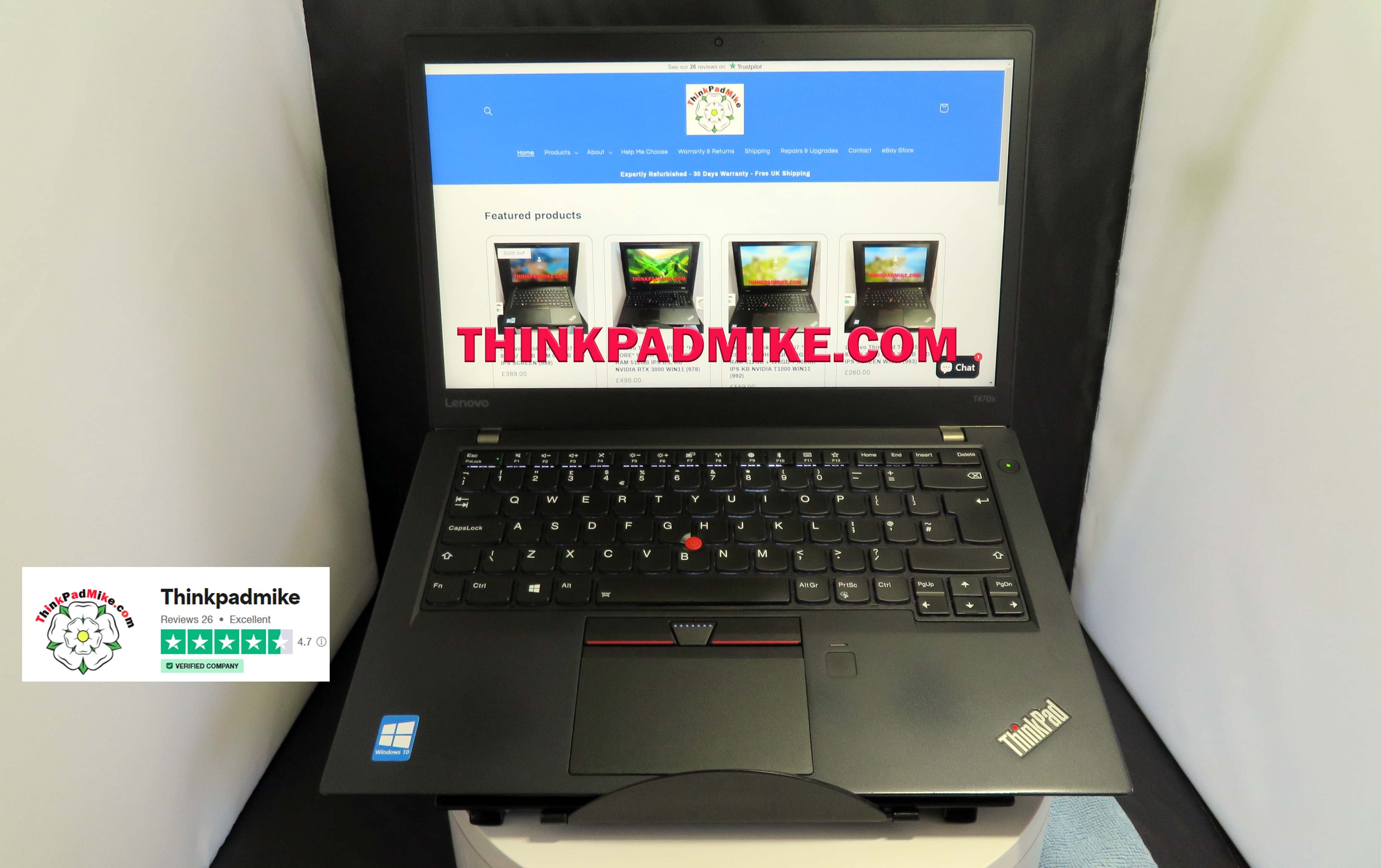 Lenovo ThinkPad T470s i7 7500U 2.7Ghz 16GB RAM 256GB SSD IPS FHD –  ThinkPadMike