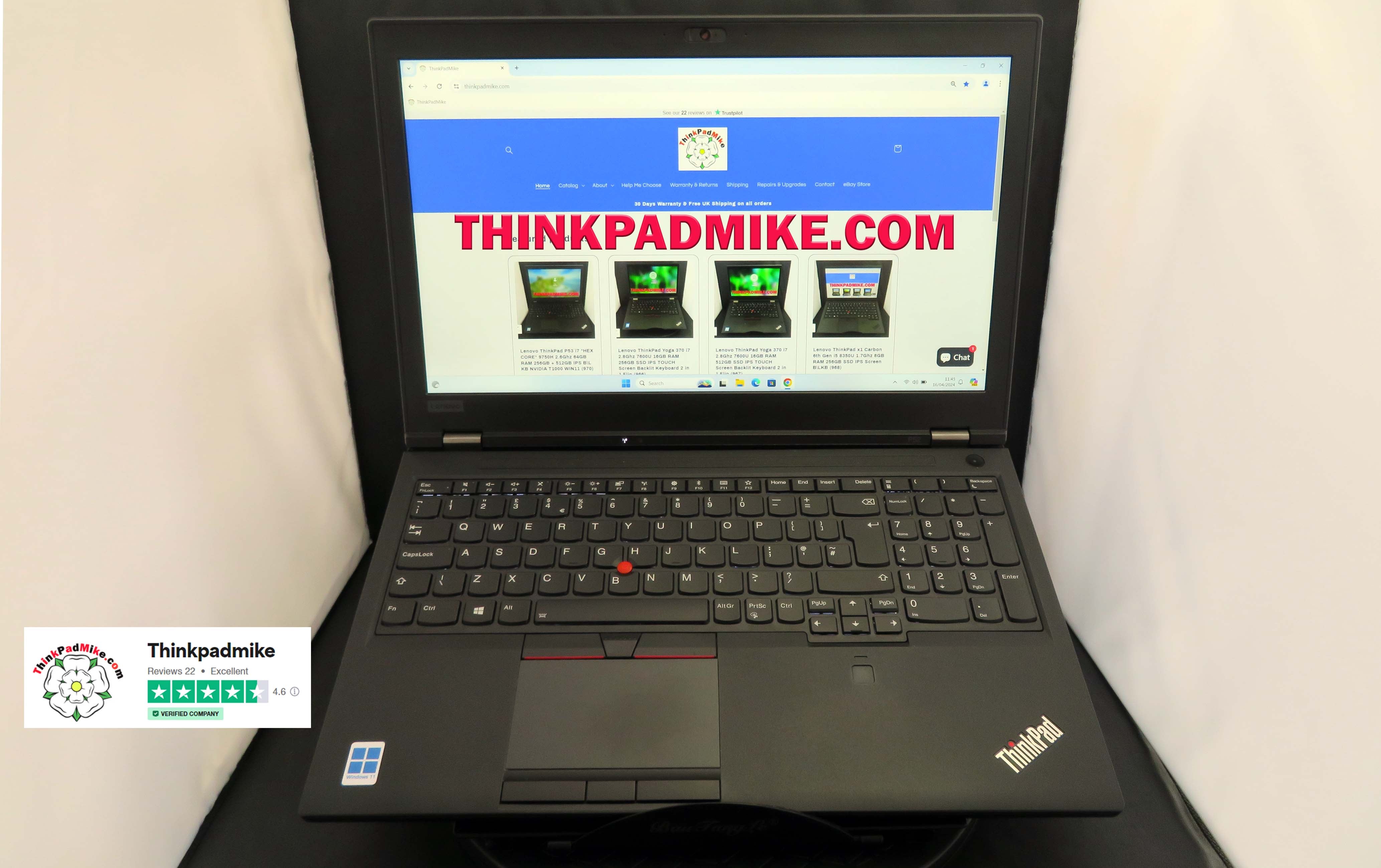 Lenovo ThinkPad P52 i7 *HEX CORE* 8850H 2.6Ghz 64GB RAM 256GB + 