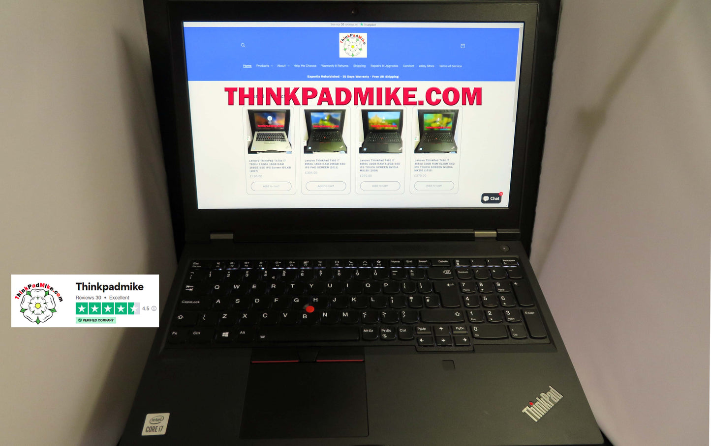 Lenovo ThinkPad P15 i7 10750H *HEX CORE* 32GB RAM 512GB + 2TB SSDs IPS NVIDIA T1000 WIN11 (1013)