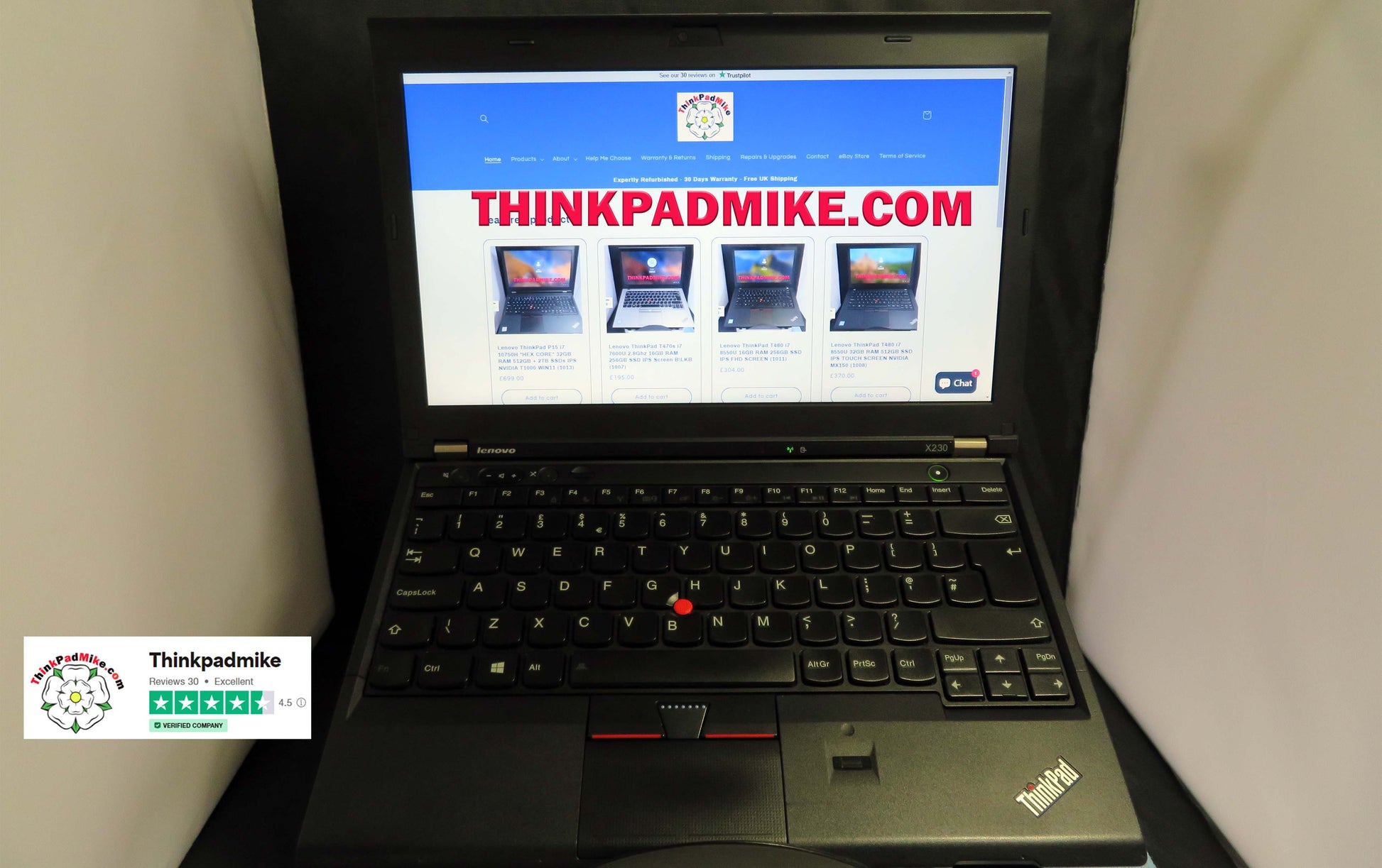 Lenovo ThinkPad X230 【Core i5-3320M】本体・充電器付