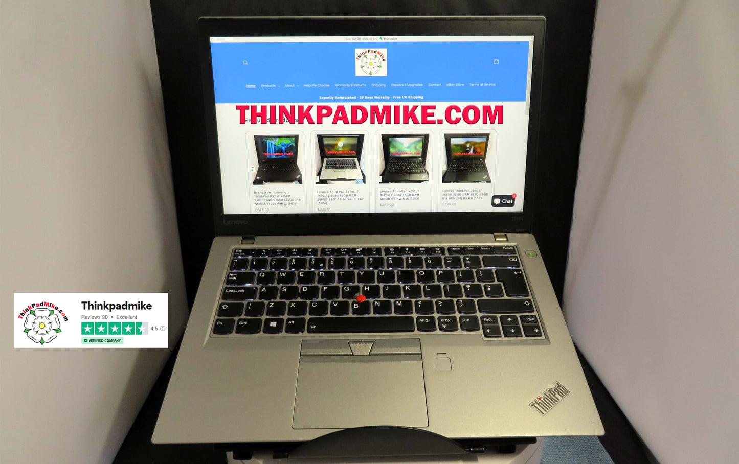 Lenovo ThinkPad T470s i7 7600U 2.8Ghz 16GB RAM 256GB SSD IPS Screen B\LKB (1005)