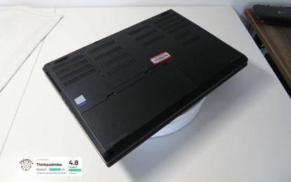 Lenovo ThinkPad P52 i7 *HEX CORE* 8850H 2.6Ghz 64GB RAM 512GB + 120GB IPS B\L KB NVIDIA P2000 WIN11 (1151)