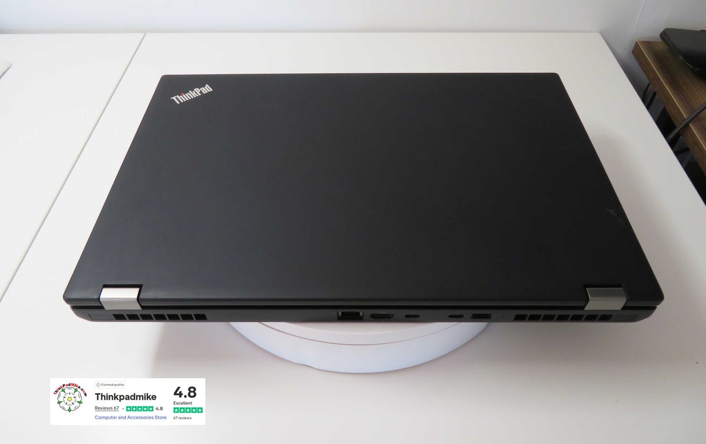 Lenovo ThinkPad P52 i7 *HEX CORE* 8850H 2.6Ghz 64GB RAM 512GB + 128GB IPS B\L KB NVIDIA P2000 WIN11 (1041)