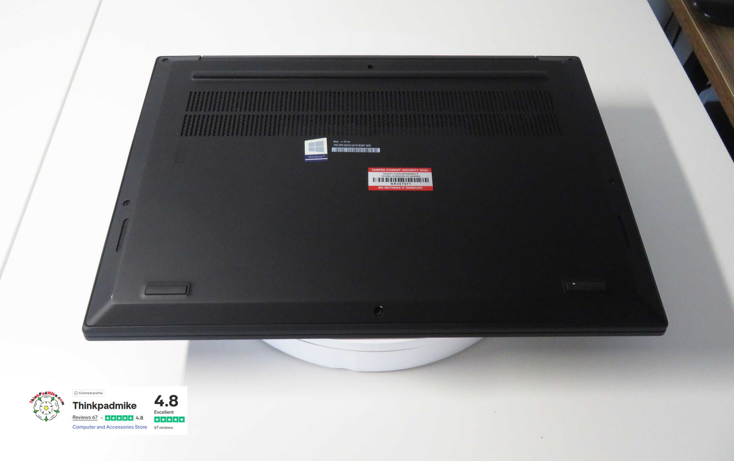 Lenovo ThinkPad P1  i7 *HEX CORE* 8750H 2.2Ghz 32GB RAM 256GB +256GB SSDs IPS B\L KB NVIDIA P1000 (1155)