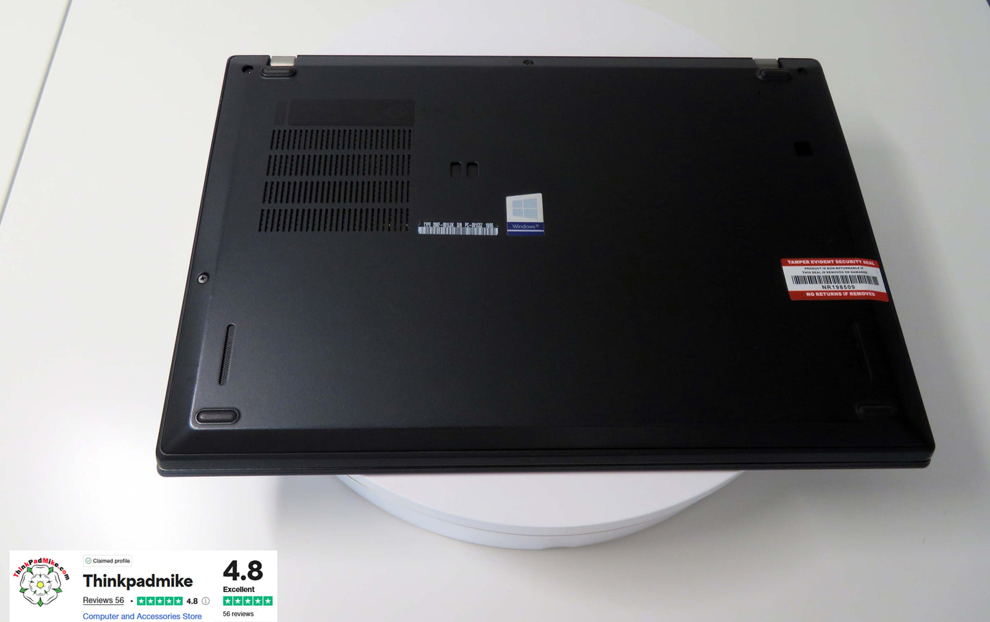 Lenovo ThinkPad x280 i7 8550U 1.8Ghz 8GB RAM 250GB SSD IPS Screen Backlit Keyboard WIN11 (846)