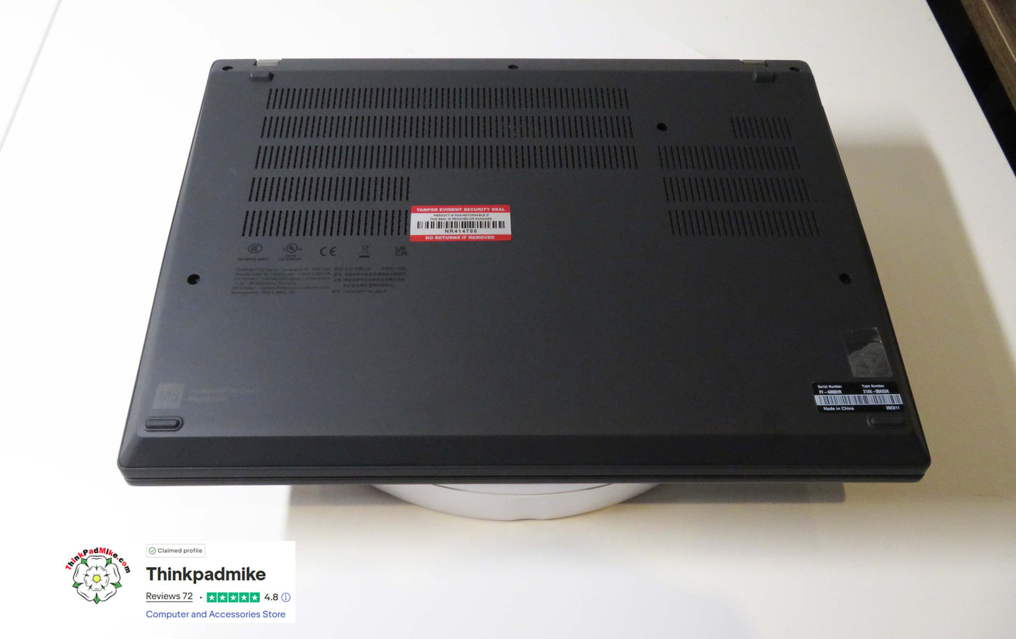 Lenovo ThinkPad P14s i7 1260P **12 Core** 32GB RAM 512GB SSD IPS TOUCH NVIDIA T550 WIN11 (1244)