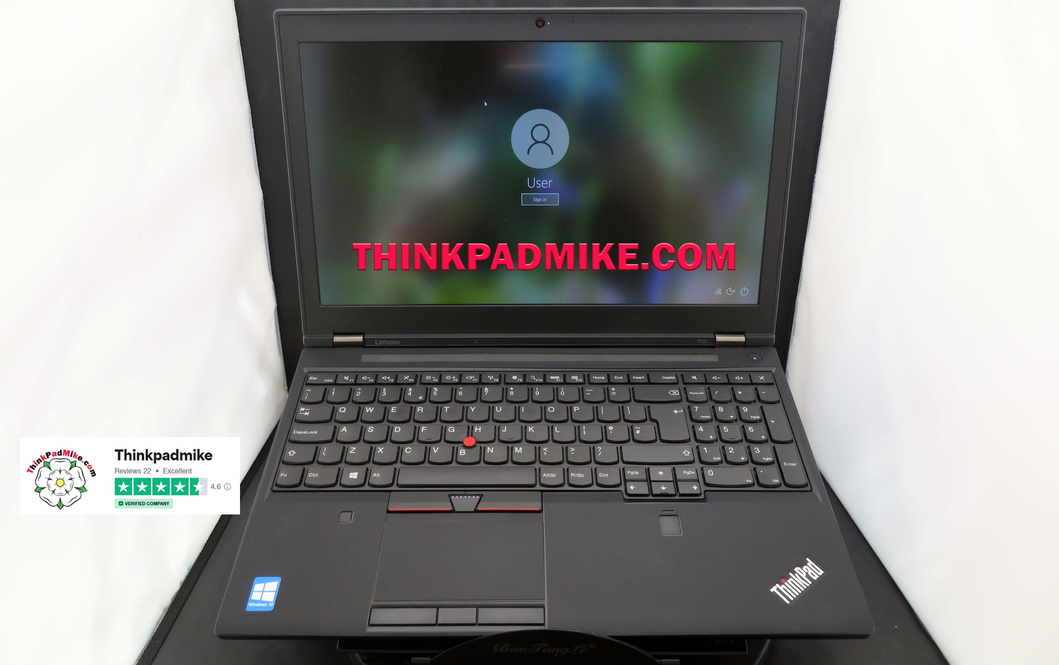 Lenovo ThinkPad P50 i7 6820HQ 32GB RAM 512GB + 256GB SSD + 500GB