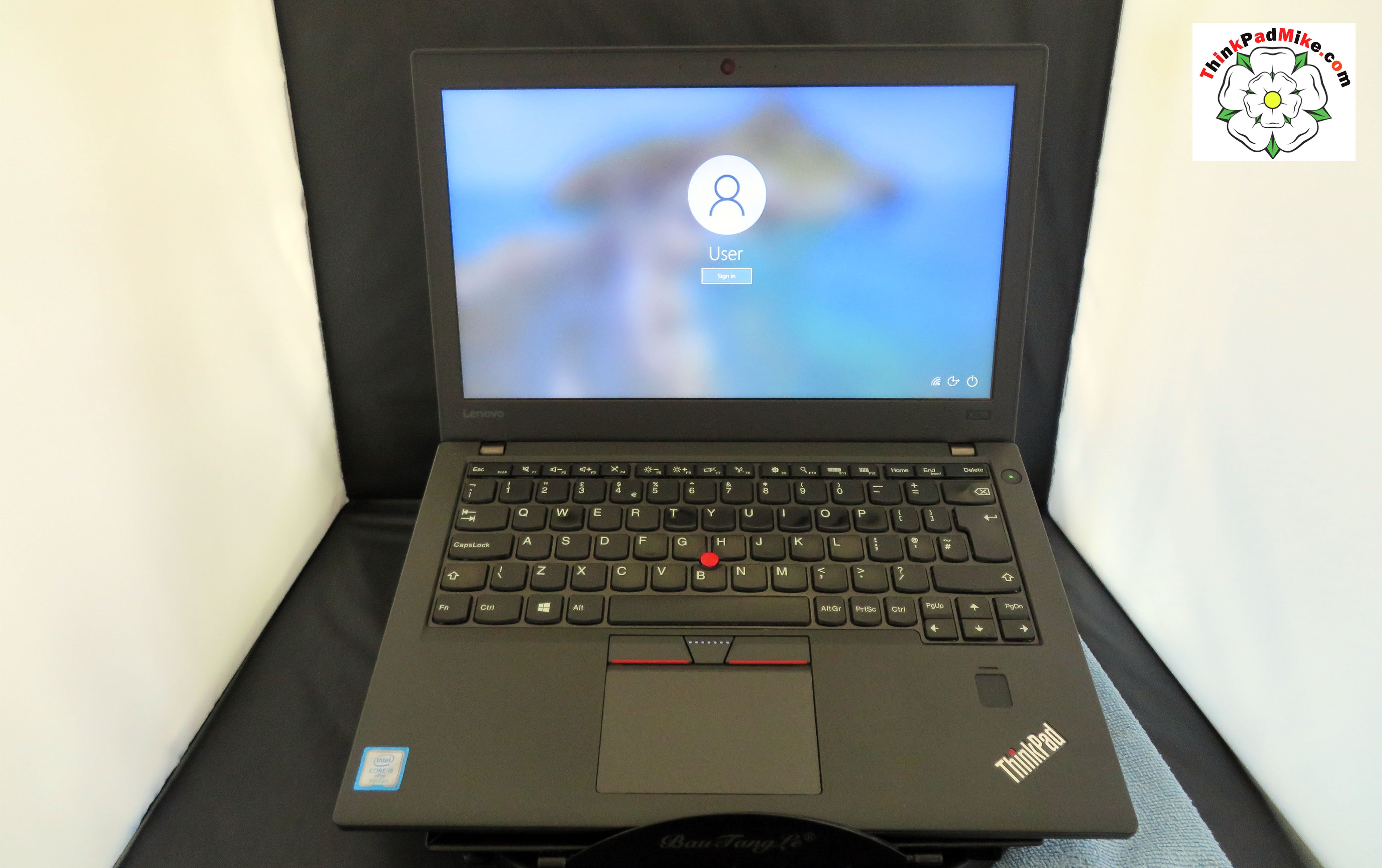 Lenovo ThinkPad x270 i5 7300U 2.6Ghz 8GB RAM 256GB SSD 2 BATTERIES WIN10  (737)