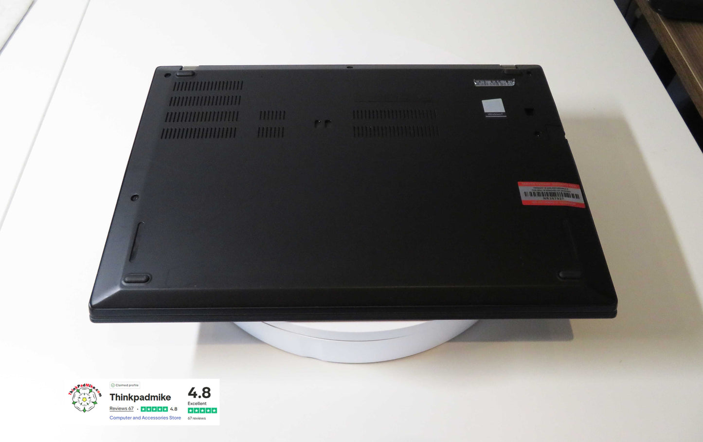 Lenovo ThinkPad T480s i7 8650U 16GB RAM 256GB SSD IPS WQHD SCREEN B\L KB (1204)