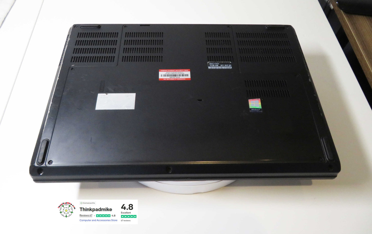 Lenovo ThinkPad P53 i7 *HEX CORE* 9750H 2.6Ghz 40GB RAM 256GB + 512GB IPS B\L KB NVIDIA T2000 (1208)