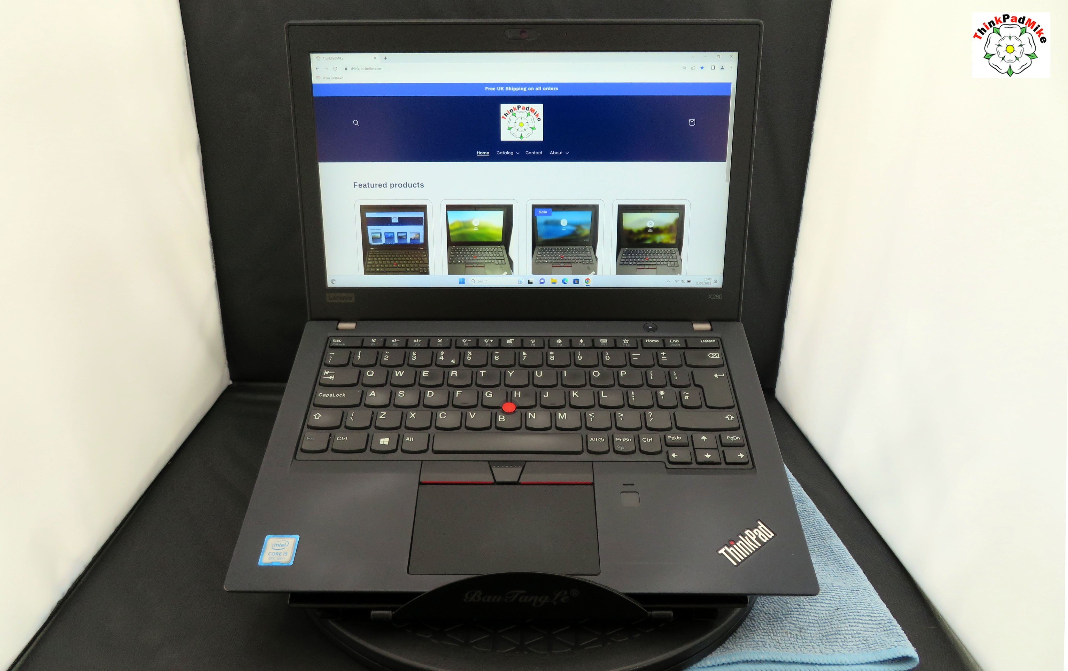 Lenovo ThinkPad x280 i5 8250U 1.6Ghz 8GB RAM 256GB SSD IPS Touch Screen  (727)