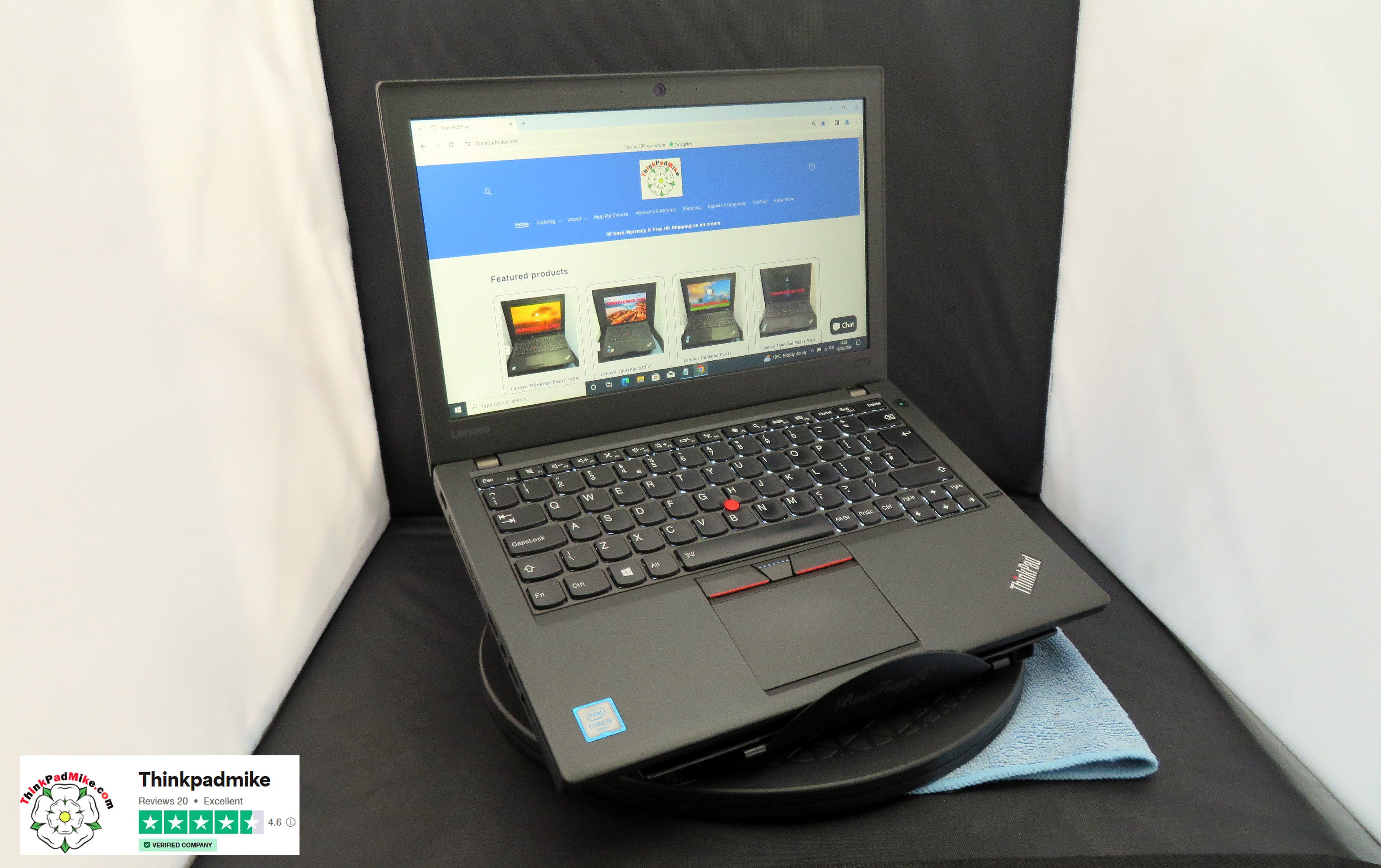 Lenovo ThinkPad x260 i5 2.3Ghz 8GB RAM 256GB SSD IPS FHD B\L KB –  ThinkPadMike