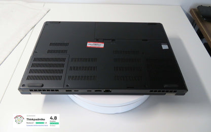 Lenovo ThinkPad P52 i7 *HEX CORE* 8850H 2.6Ghz 64GB RAM 512GB + 120GB IPS B\L KB NVIDIA P2000 WIN11 (1151)