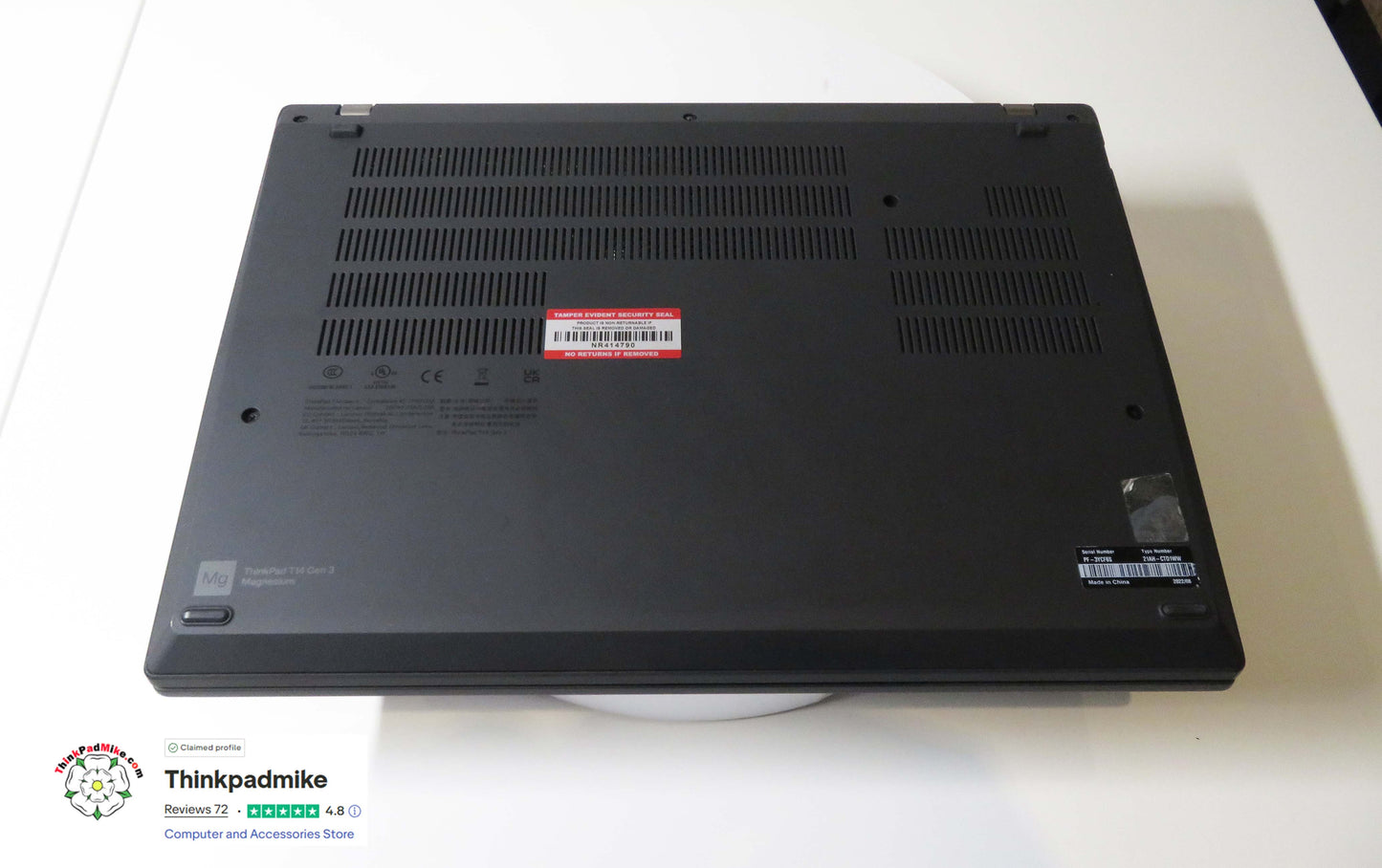 Lenovo ThinkPad T14 Gen 3 business laptop