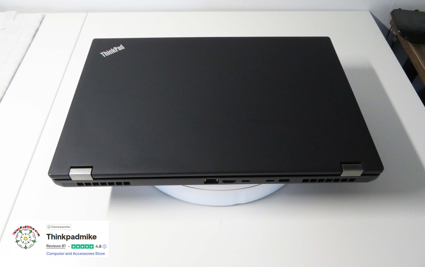Lenovo ThinkPad P52 i7 *6 CORE* 8850H 2.6Ghz 32GB RAM 512GB SSD IPS B\L KB NVIDIA P1000 (1313)