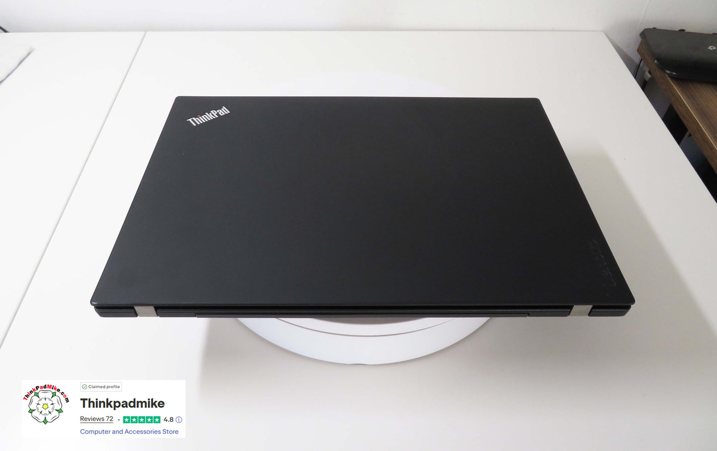 ThinkPad T480 bottom case showing service panels