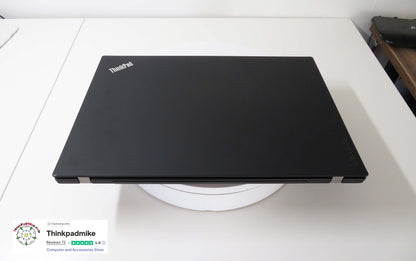 ThinkPad T480 bottom case showing service panels