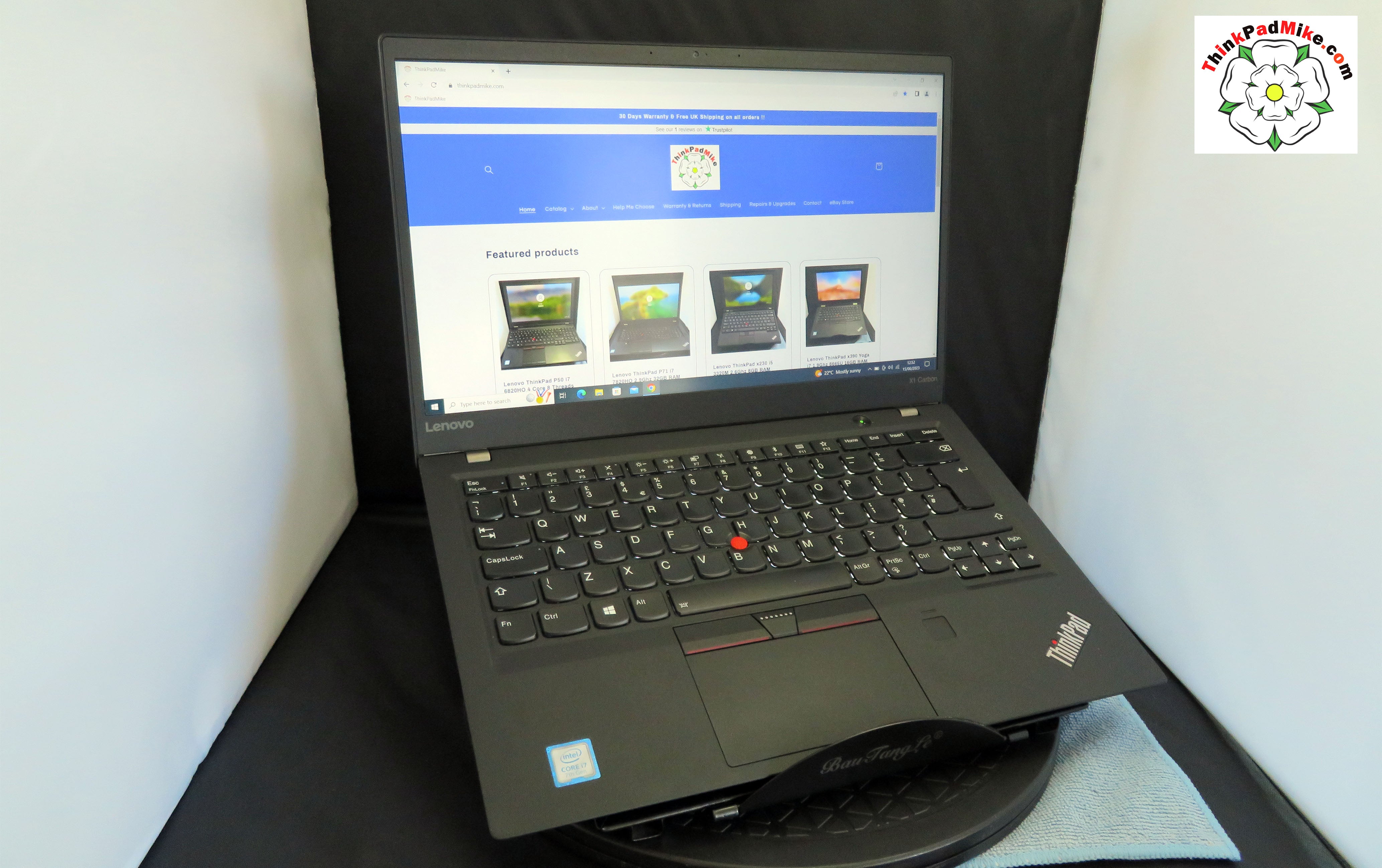 Lenovo ThinkPad x1 Carbon 5th Gen i7 7500U 2.7Ghz 8GB RAM 256GB