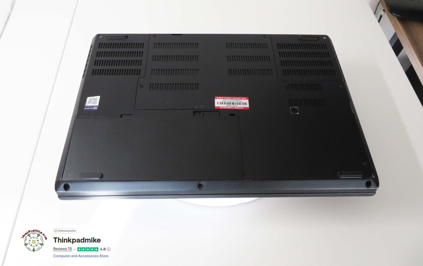 Lenovo ThinkPad P52 i7 *6 CORE* 8850H 2.6Ghz 32GB RAM 512GB SSD IPS B\L KB NVIDIA P1000 (1275)