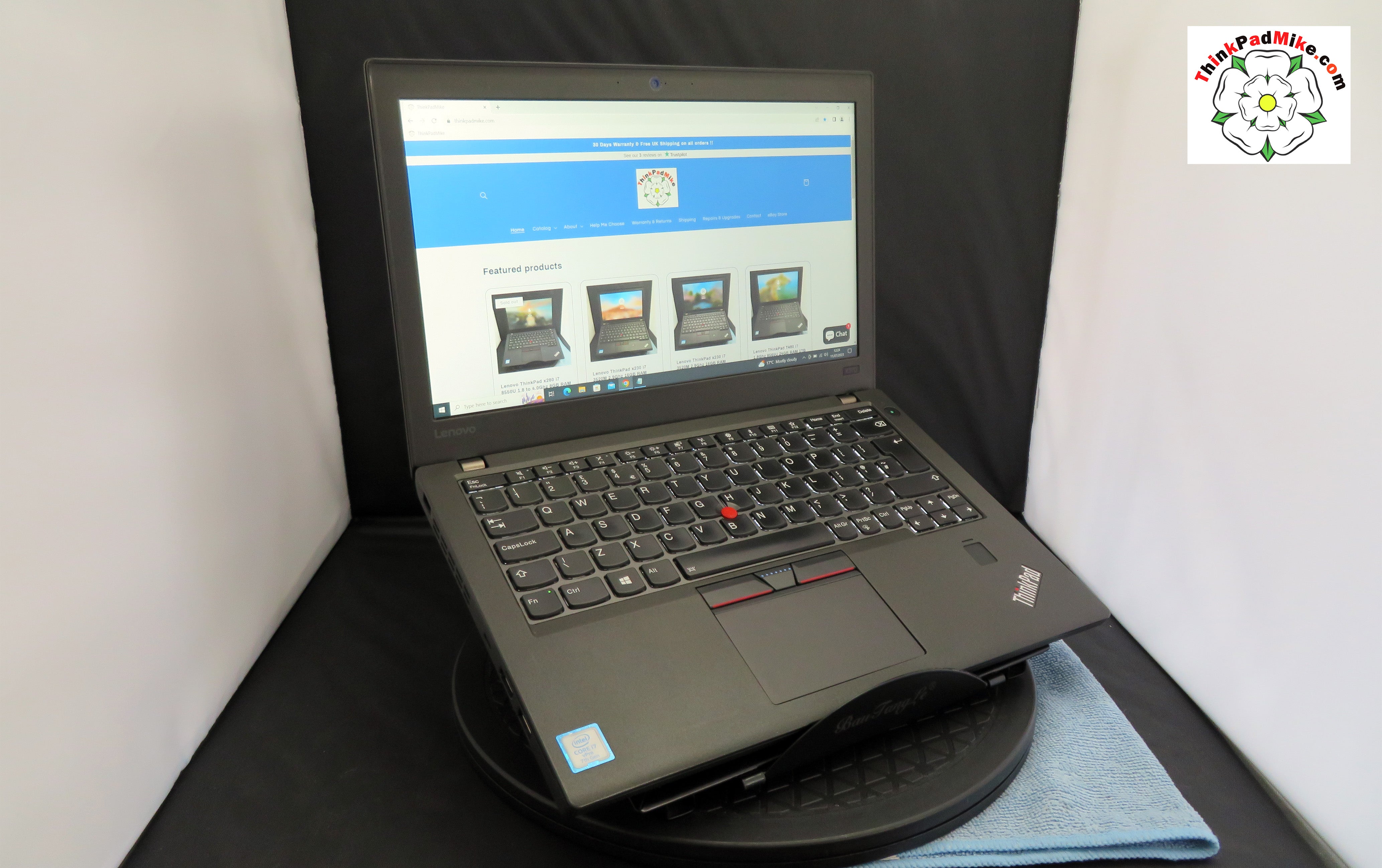 Lenovo ThinkPad x270 i7 7600U 2.8Ghz 16GB RAM 512GB SSD IPS SCREEN B\L  Keyboard (873)