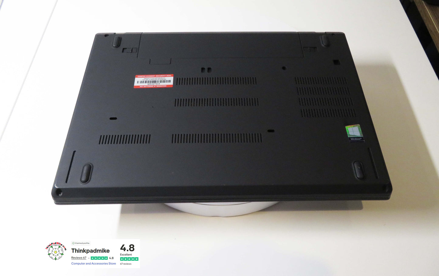 Lenovo ThinkPad T480 i7 8550U 16GB RAM 256GB SSD IPS SCREEN (1227)