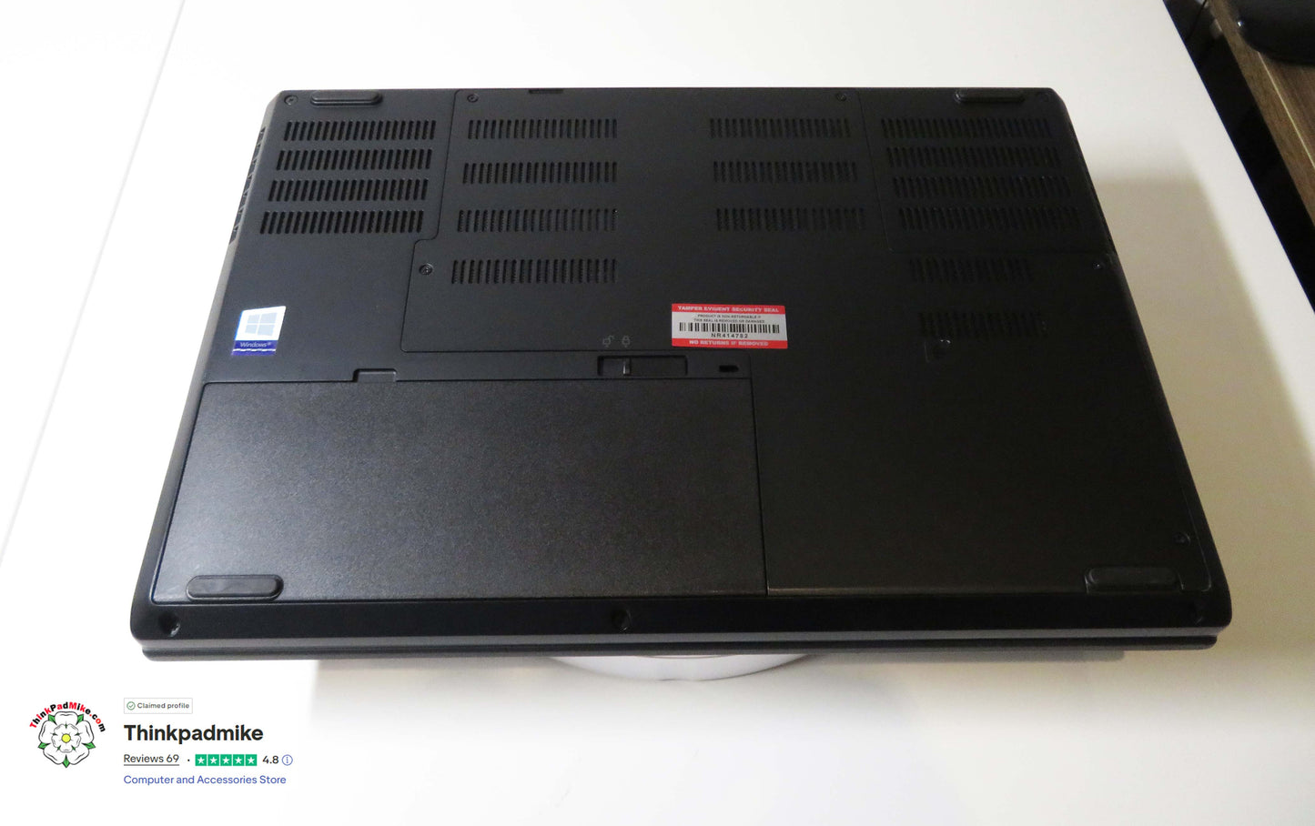 Lenovo ThinkPad P52 i7 *6 CORE* 8850H 2.6Ghz 64GB RAM 512GB IPS B\L KB NVIDIA P2000 (1239)