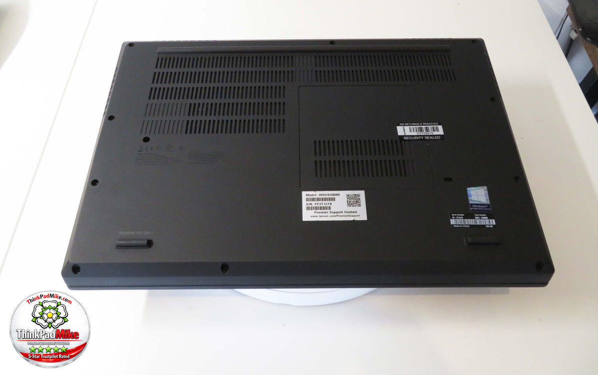 Lenovo ThinkPad P15 i7 10850H *6 CORE* 32GB RAM 512GB SSD IPS NVIDIA T2000 (1397)