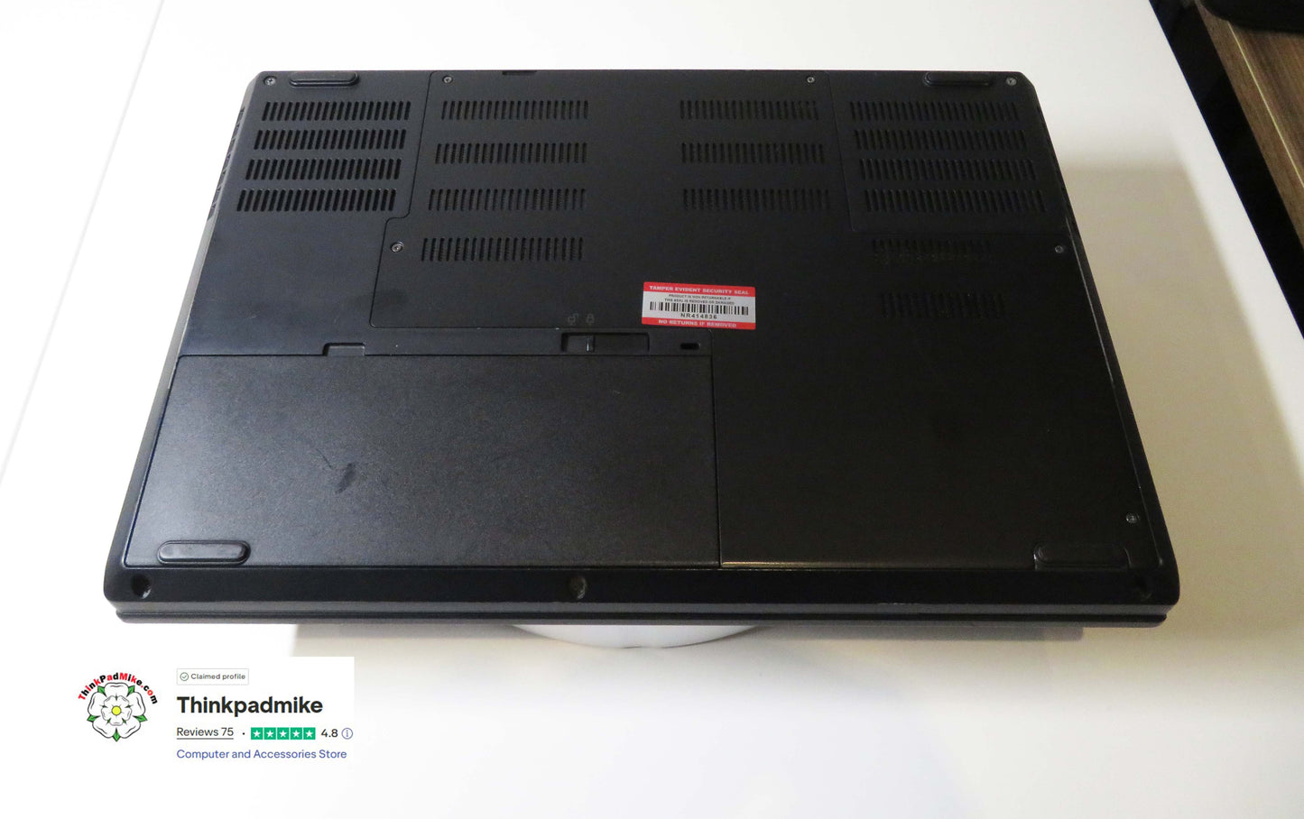 Lenovo ThinkPad P52 i7 *6 CORE* 8750H 2.2Ghz 40GB RAM 256GB SSD IPS B\L KB NVIDIA P1000 (1278)