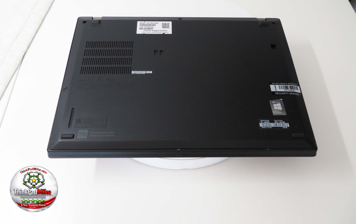 Lenovo ThinkPad x13 Gen 1 i7 10610U 16GB RAM 256GB SSD IPS SCREEN B\LKB 4G (1387)